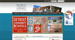 Desktop Screenshot of detcomschools.org